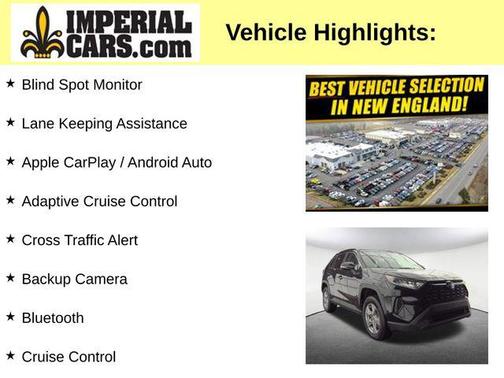 Midnight Black Metallic 2022 Toyota RAV4 Hybrid LE
