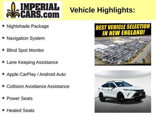 Wind Chill Pearl 2023 Toyota Venza Nightshade Edition
