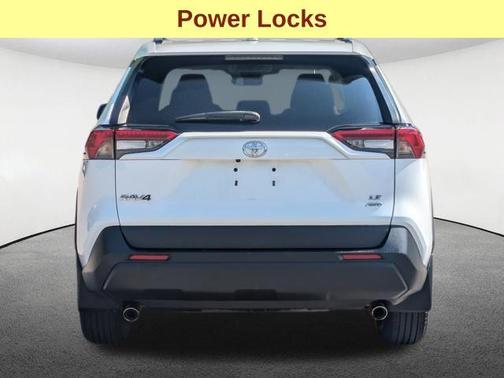 Super White 2021 Toyota RAV4 LE