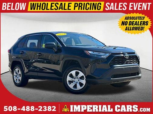 Midnight Black Metallic 2024 Toyota RAV4 LE