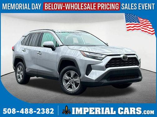 Silver Sky Metallic 2025 Toyota RAV4 Hybrid XLE