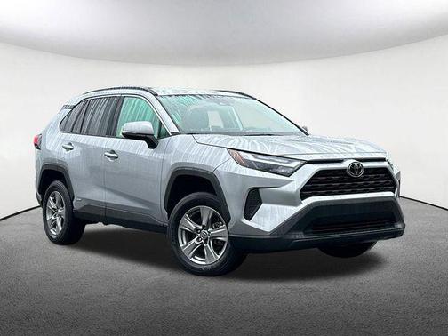 Silver Sky Metallic 2025 Toyota RAV4 Hybrid XLE