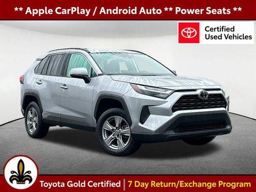 Silver Sky Metallic 2025 Toyota RAV4 Hybrid XLE