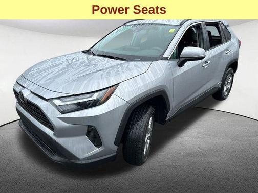 Silver Sky Metallic 2025 Toyota RAV4 Hybrid XLE