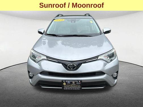 Silver Sky Metallic 2018 Toyota RAV4 XLE