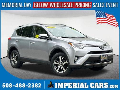Silver Sky Metallic 2018 Toyota RAV4 XLE