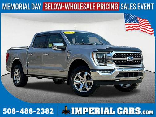 Iconic Silver Metallic 2021 Ford F-150 King Ranch