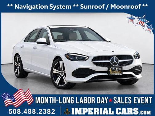 Polar White 2025 Mercedes-Benz C-Class C 300 4MATIC