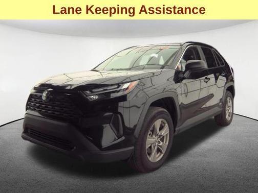 Midnight Black Metallic 2025 Toyota RAV4 Hybrid LE