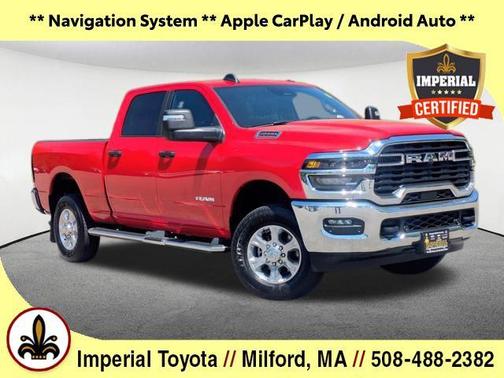 Flame Red Clearcoat 2026 RAM 2500 Big Horn Crew Cab 4x4 6'4' Box