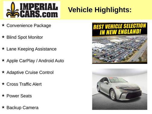 Celestial Silver Metallic 2025 Toyota Camry LE