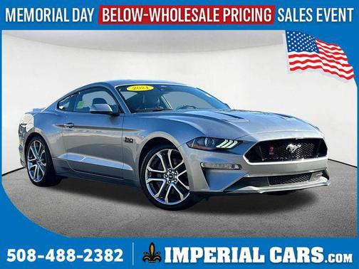 Iconic Silver Metallic 2021 Ford Mustang GT Premium