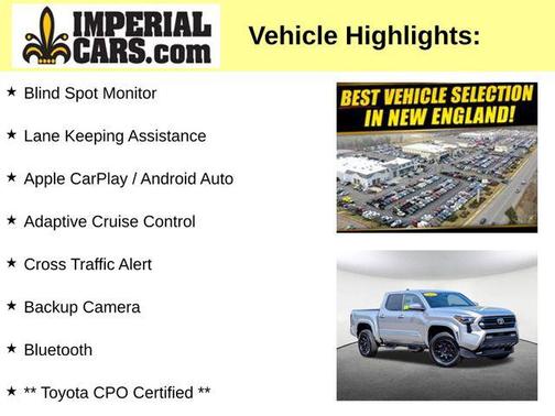 Celestial Silver Metallic 2025 Toyota Tacoma SR5