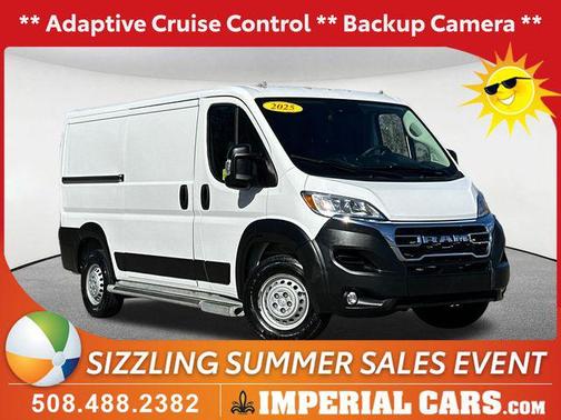 Bright White Clearcoat 2025 RAM ProMaster 2500 Tradesman