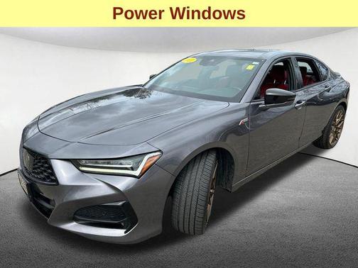 Modern Steel Metallic 2021 Acura TLX A-Spec