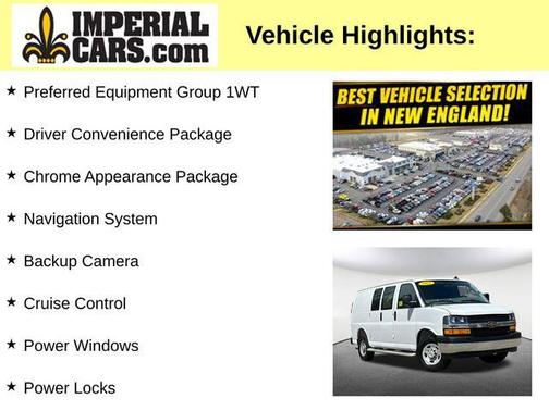 Summit White 2025 Chevrolet Express 2500 Work Van