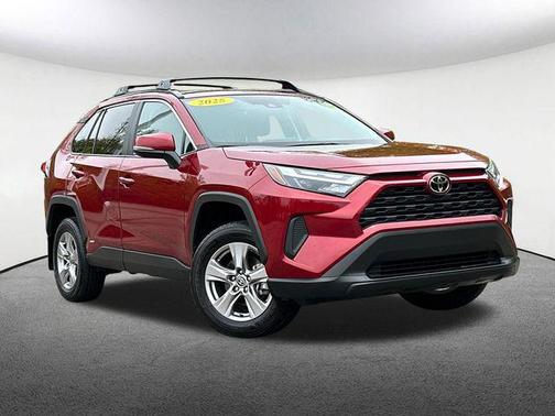 Ruby Flare Pearl 2025 Toyota RAV4 Hybrid XLE