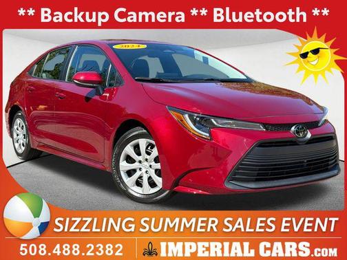 Ruby Flare Pearl 2024 Toyota Corolla LE