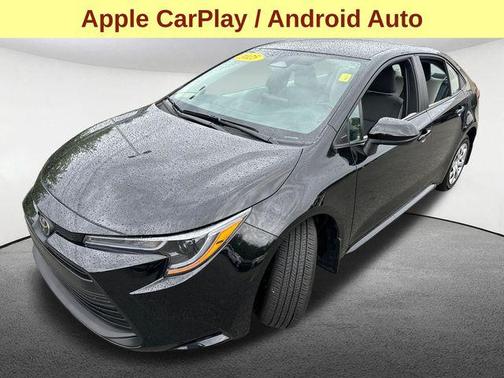 Midnight Black Metallic 2025 Toyota Corolla LE