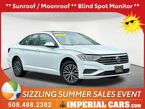 Pure White 2020 Volkswagen Jetta 1.4T S
