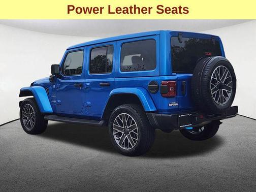 Hydro Blue Pearlcoat 2023 Jeep Wrangler 4xe Sahara