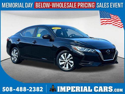 Super Black 2021 Nissan Sentra S