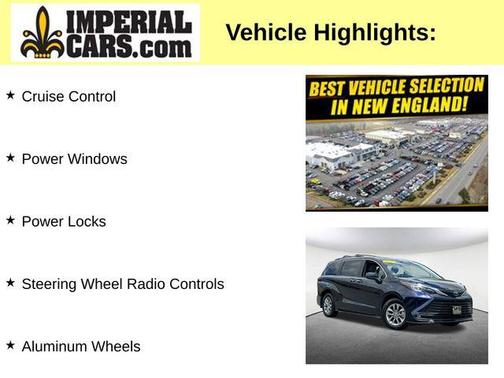 Blueprint 2025 Toyota Sienna XLE