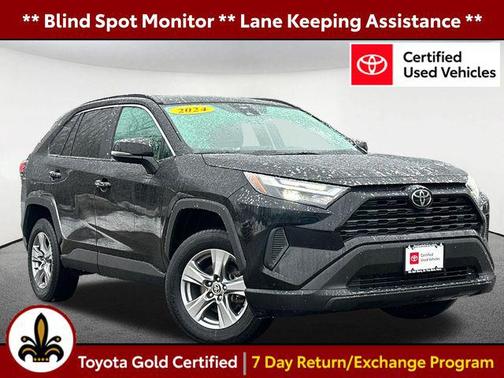 Midnight Black Metallic 2024 Toyota RAV4 XLE