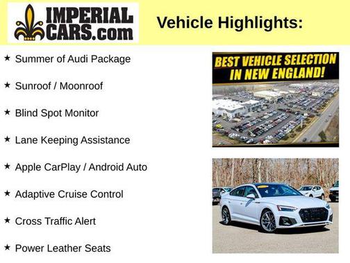 2024 Audi A5 Sportback 45 S Line Premium