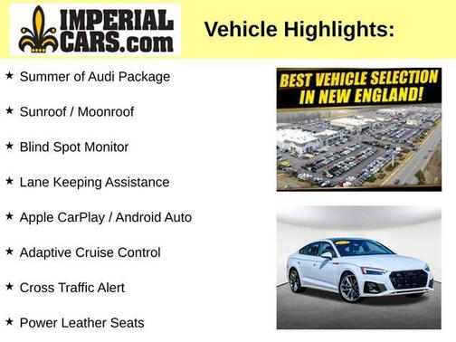 2024 Audi A5 Sportback 45 S Line Premium