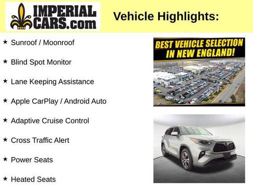 Celestial Silver Metallic 2024 Toyota Highlander Hybrid XLE
