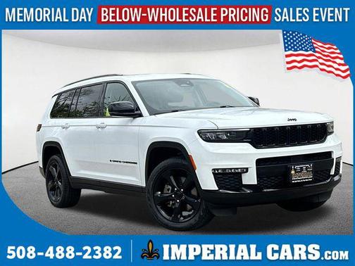 Bright White Clearcoat 2023 Jeep Grand Cherokee L Limited