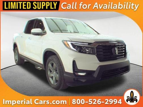 Platinum White Pearl 2023 Honda Ridgeline RTL-E
