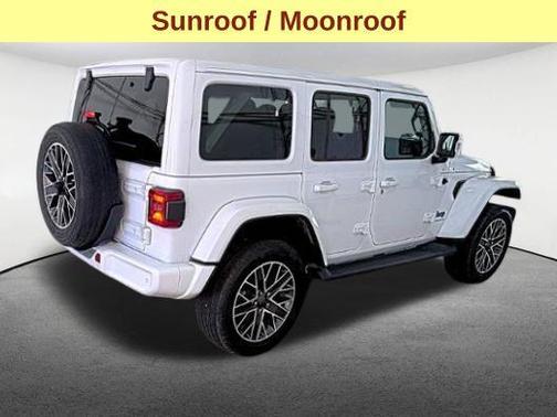 Bright White Clearcoat 2023 Jeep Wrangler 4xe Sahara High Altitude