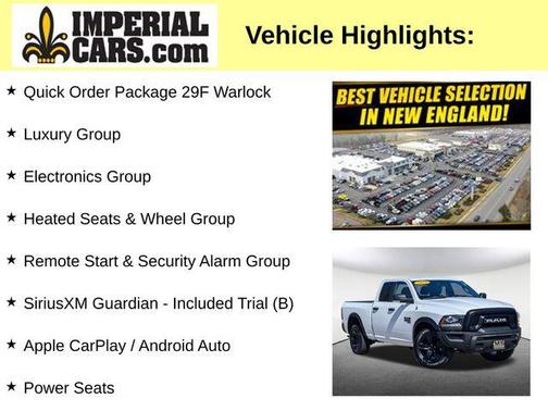 2022 RAM 1500 Classic Warlock Quad Cab 4x4 6'4' Box