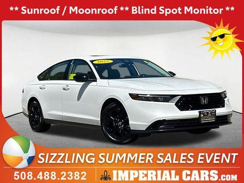 Platinum White Pearl 2025 Honda Accord SE