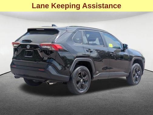 Midnight Black Metallic 2025 Toyota RAV4 Hybrid XLE
