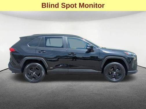 Midnight Black Metallic 2025 Toyota RAV4 Hybrid XLE