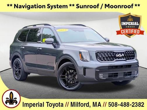 Gravity Gray 2024 Kia Telluride SX X-Line