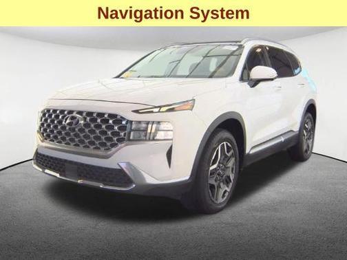 Serenity White Pearl 2023 Hyundai SANTA FE HEV SEL Premium