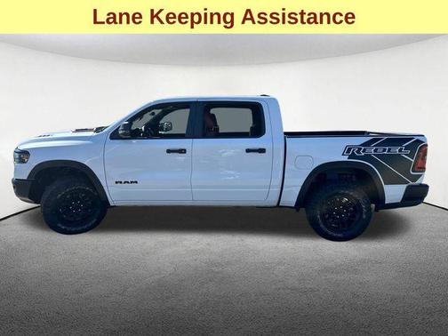Bright White Clearcoat 2025 RAM 1500 Rebel