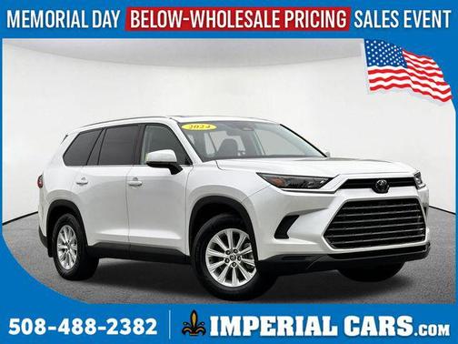 Wind Chill Pearl 2024 Toyota Grand Highlander XLE