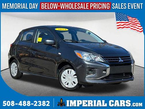 Graphite Gray Metallic 2024 Mitsubishi Mirage LE