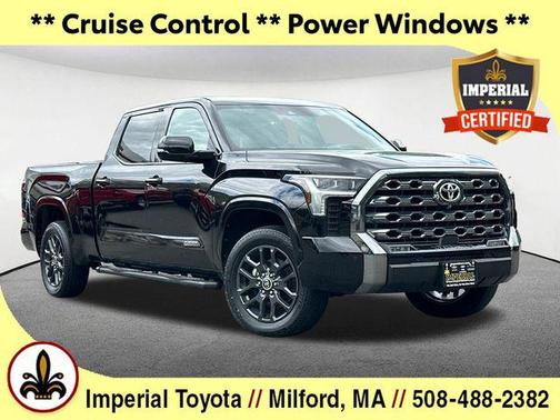 Midnight Black Metallic 2023 Toyota Tundra Platinum