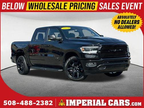 Diamond Black Crystal Pearlcoat 2023 RAM 1500 Laramie