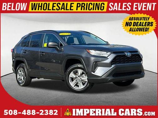Magnetic Gray Metallic 2024 Toyota RAV4 Hybrid LE