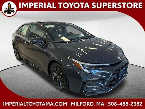 UNDERGROUND WITH MIDNIGHT BLACK METALLIC 2026 Toyota Corolla XSE