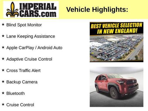 Supersonic Red 2025 Toyota 4Runner SR5