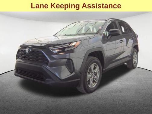 Magnetic Gray Metallic/Midnight Black Metallic 2024 Toyota RAV4 Hybrid LE