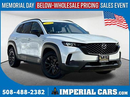 wind chill pearl 2025 Mazda CX-50 Hybrid Premium Package